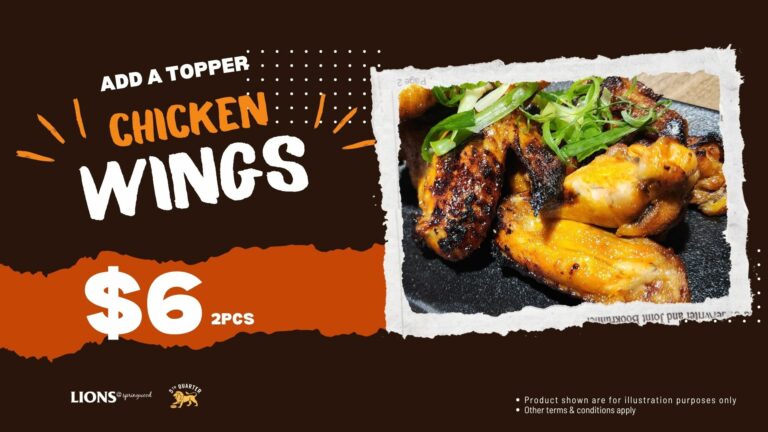 Chicken Wing Topper - nightlife