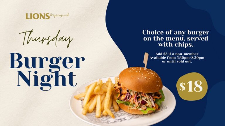 Thursday Burger Night - TV & WEB