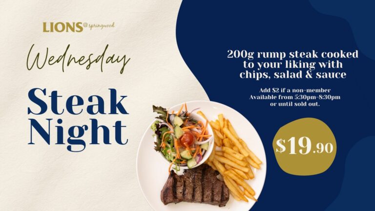 Wednesday Steak Night TV & WEB