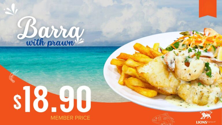 Barra & Prawns (1920 x 1080 px) - 1
